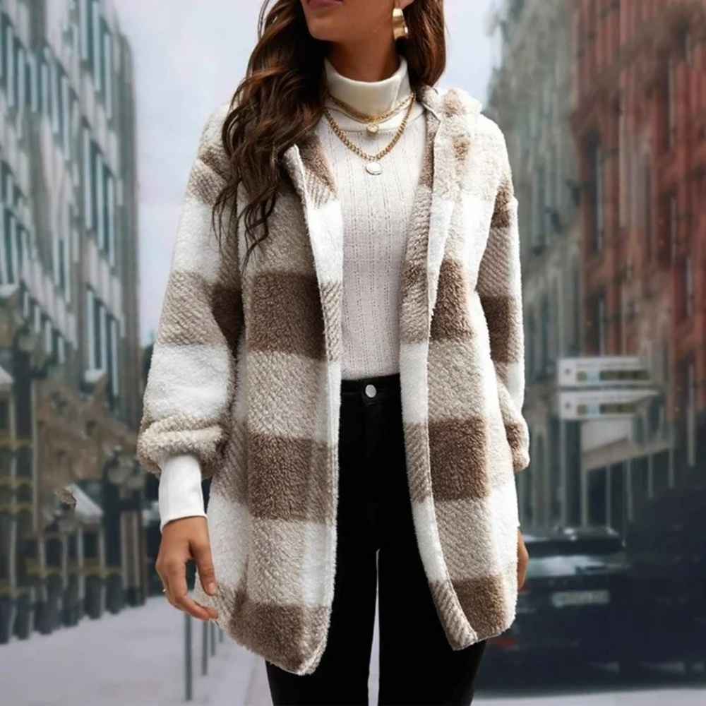 Hooded Sherpa Jacket